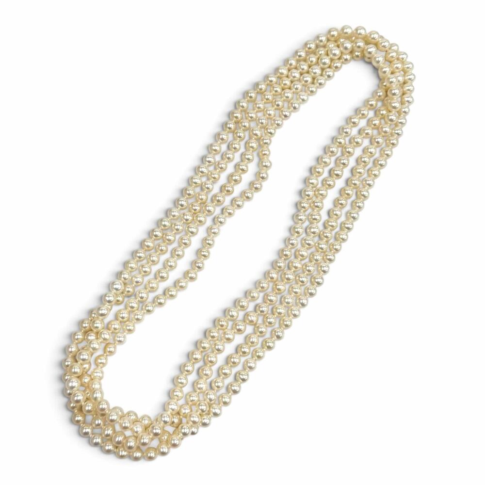 TIFFANY & CO. Silver Pearl Necklace